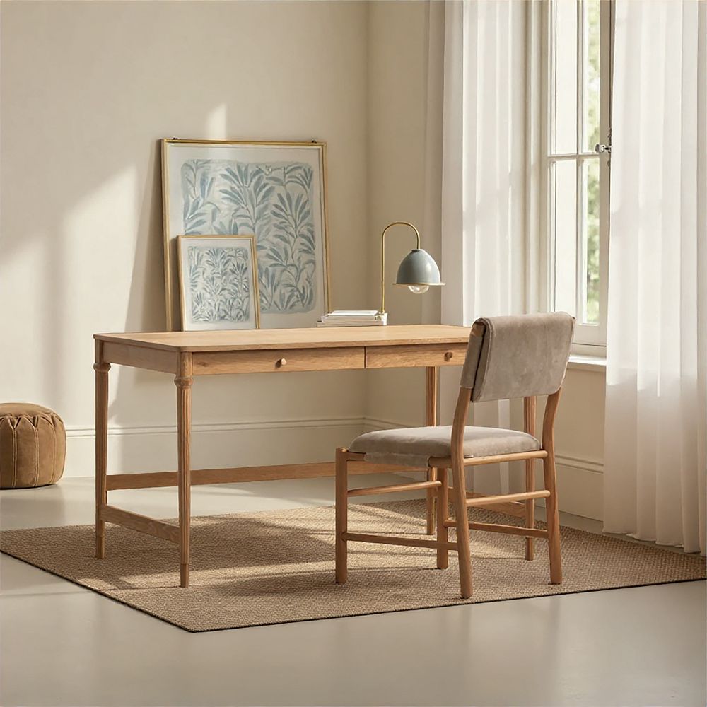 Mirae Oak Desk (53") by West Elm