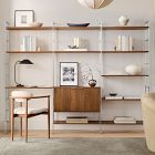 Ozzy Modular Wall Desk &amp; Storage System (93")