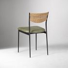 Alessio Woven Back Dining Chair