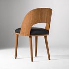 Boerum Plywood Back Leather Dining Chair