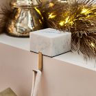 Basic Marble &amp; Metal Stocking Holder