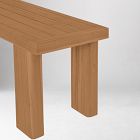 Briley Teak Outdoor Dining Bench