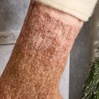 Faux Mohair Ombre Stocking