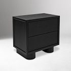 Zachariah Faux Shagreen Nightstand (24")