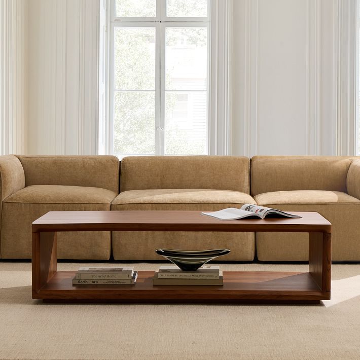 Calla Solid Wood Coffee Table (48