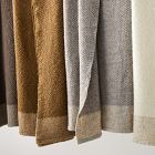 Basketweave Boucle Throw