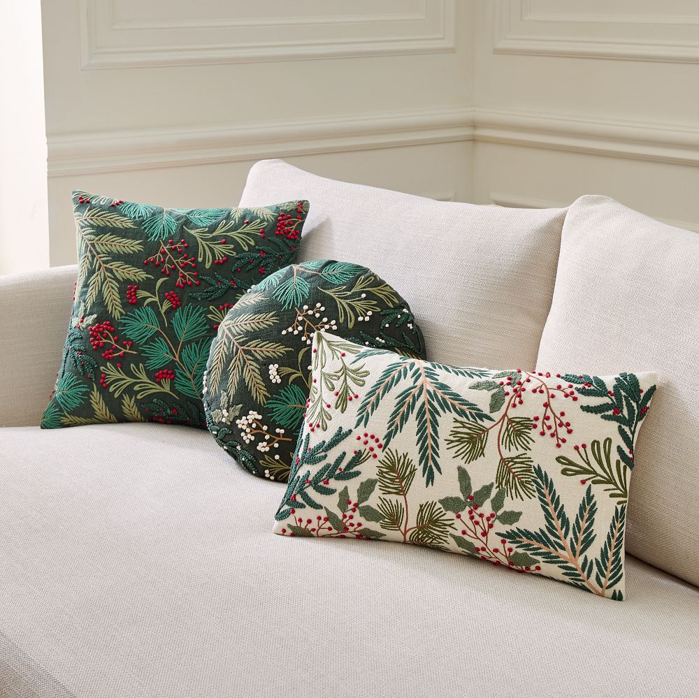 Winter Berries Pillow Cover by West Elm