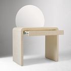 Solstice Painted Raffia Vanity (36")