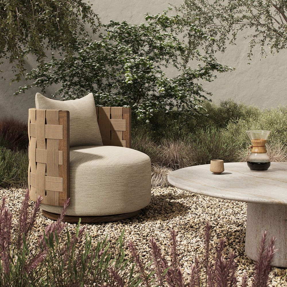 Peniche Outdoor Lounge Chair by West Elm