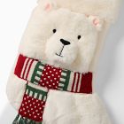 Polar Bear Plush Stocking
