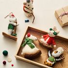Polar Pals Felt Ornaments (Set of 5)