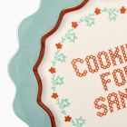 Scandi Cookies for Santa Ceramic Plate