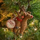 Baby's First Holiday Felt Reindeer Ornament