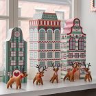 Mini Felt Reindeer Decor (Set of 9)