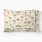 Surfer Santa Pillowcase Set