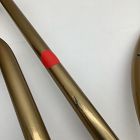 Open Box: Alden Counter Stool (26") - Natural, Brass