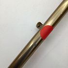 Open Box: Alden Counter Stool (26") - Natural, Brass