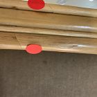 Open Box: Rattan Rectangle Wall Mirror (23.5"W x 35.75"H) - Beige