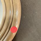 Open Box: Rattan Rectangle Wall Mirror (23.5"W x 35.75"H) - Beige