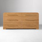 Ava Cerused 6-Drawer Dresser (64")
