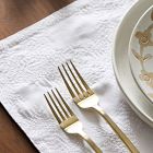 Embroidered Snowfall Placemat Sets