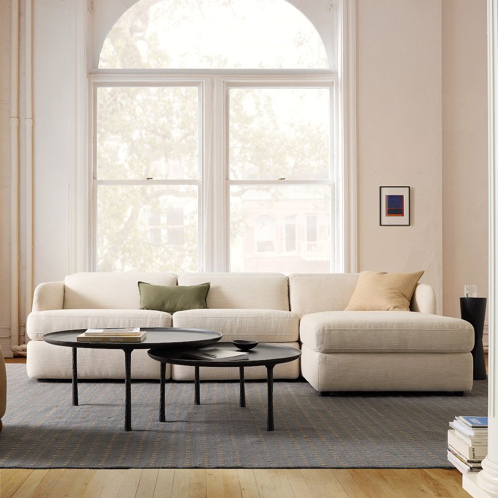 Leroy Motion Reclining 3-Piece Chaise Sectional (108") by West Elm