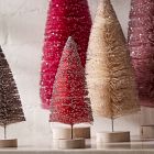 Bottlebrush Tabletop Trees (Set of 6) - Tonal Pink