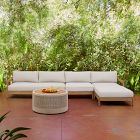 Hargrove Outdoor 3-Piece Chaise Sectional (132")