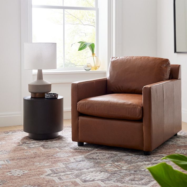 Marin Leather Chair | West Elm