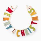Merry Christmas Felt Garland - Multicolor