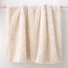 Faux Curly Lamb Fur Throw