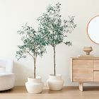 Faux Potted Olive Tree