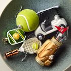 Glass Pickle Ball Racket Ornament