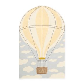 48×93 “Paper balloons” ViNTAGE RUG Joseph Altuzarra Balloon Rug - Whimsical Wool Design | West Elm