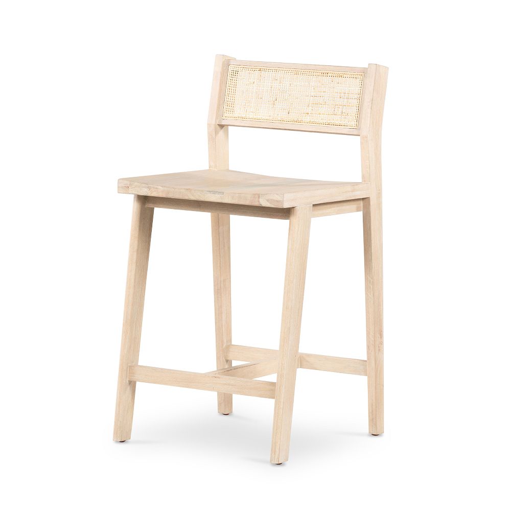 Yvette Woven Counter Stool by West Elm