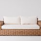 Video 1 for Westport Wicker Outdoor Sofa (84")