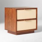 Open Box: Douglas Solid Wood Tatami Nightstand (24") - Cool Walnut