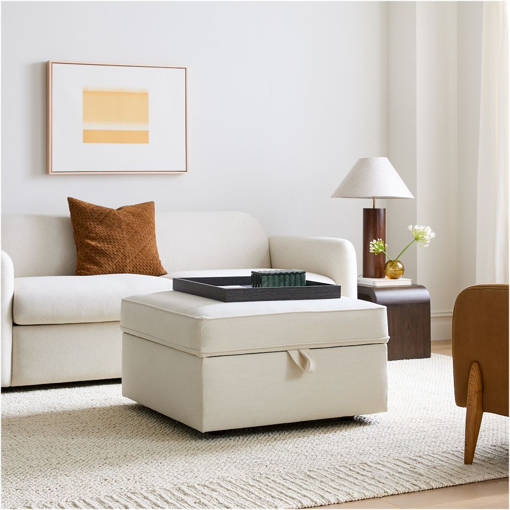 Harris Storage Ottoman by West Elm