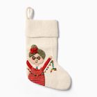Mrs. Claus Felt Stocking