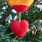 Felt Rainbow Heart Ornament Benefitting The Trevor Project