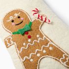 Gingerbread People Felt Stockings