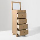 Kids Elora Tall Dresser w/ Jewelry Storage
