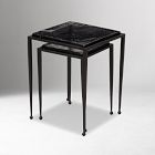 Abingdon Cast Glass Nesting Tables (12.5"&ndash;16")