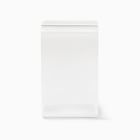 Acrylic C-Shaped Side Table (14")