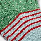 Fair Isle Knit Stocking - Trees