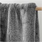 Faux Fur Chinchilla Throw