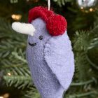 Felt Narwhal Ornament