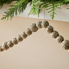 Gold Glitter Ball Garland