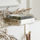 Cast Glass Stocking Holder
