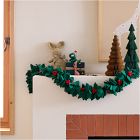 Felt Holly Leaf Garland